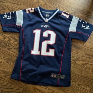 Tom Brady Youth Medium Nike Jersey
